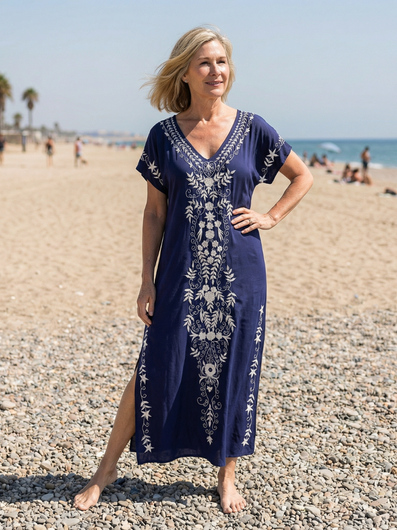 Suzette | Light Drape Midi Dress