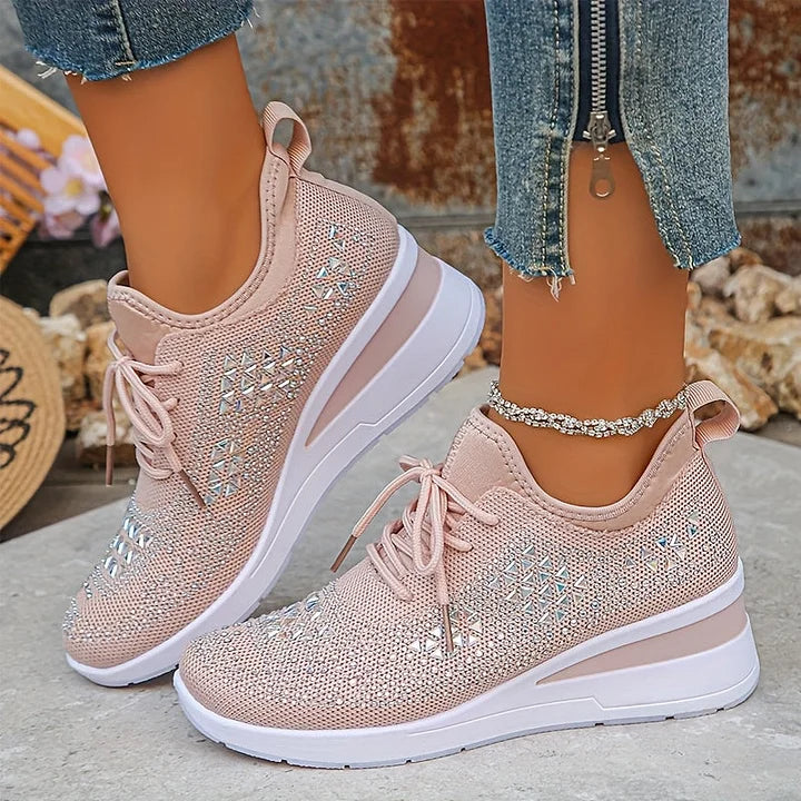 Nanette | Lightweight Lace Up Sneakers