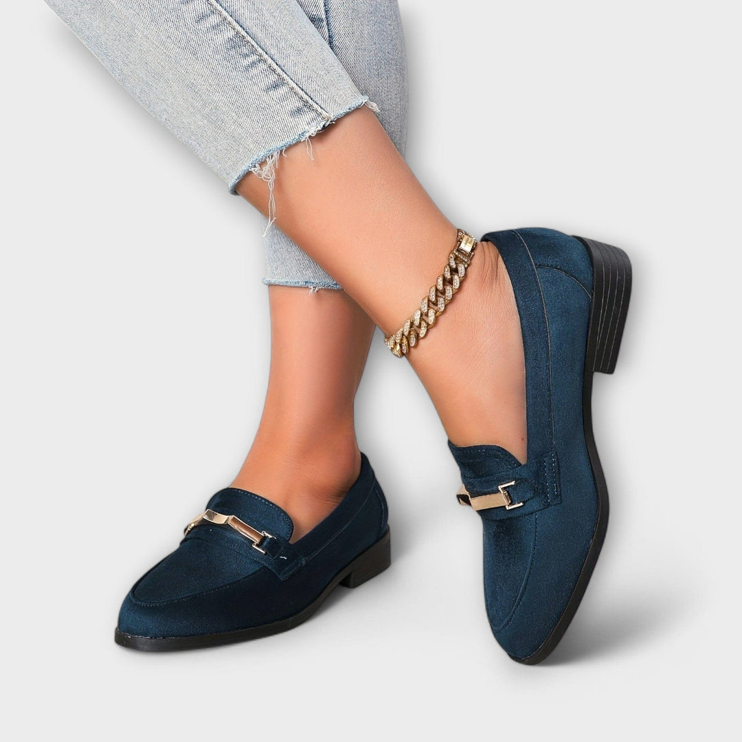 Ariane | Suede Loafers