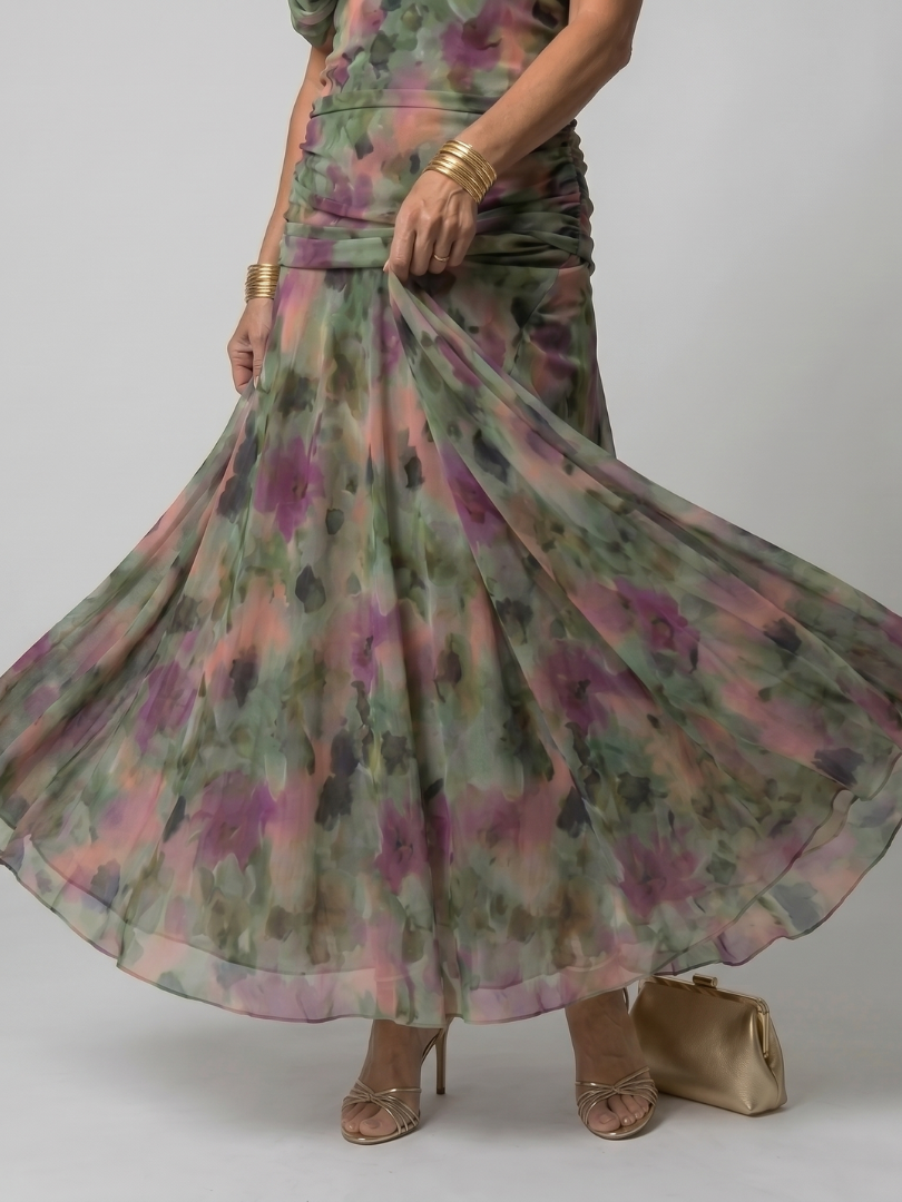 Jillian | Flow Midi Dress