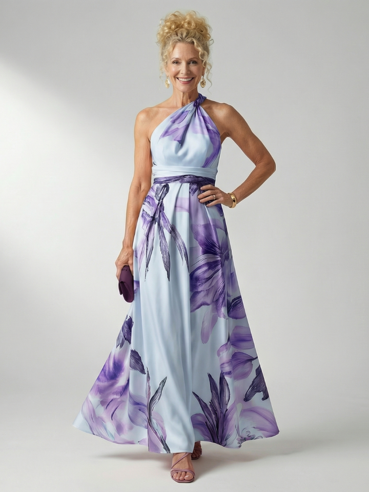 Perrine | Light Floral Maxi Dress