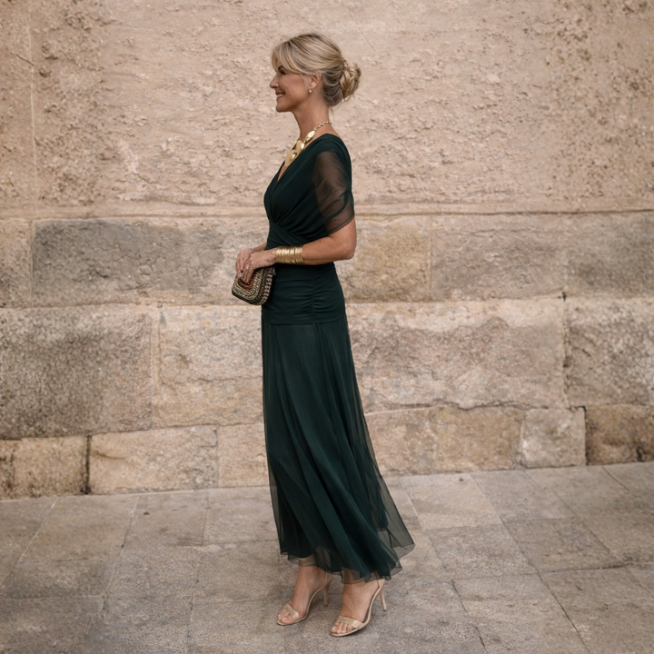 Leanne | Off-Shoulder Maxi Dres