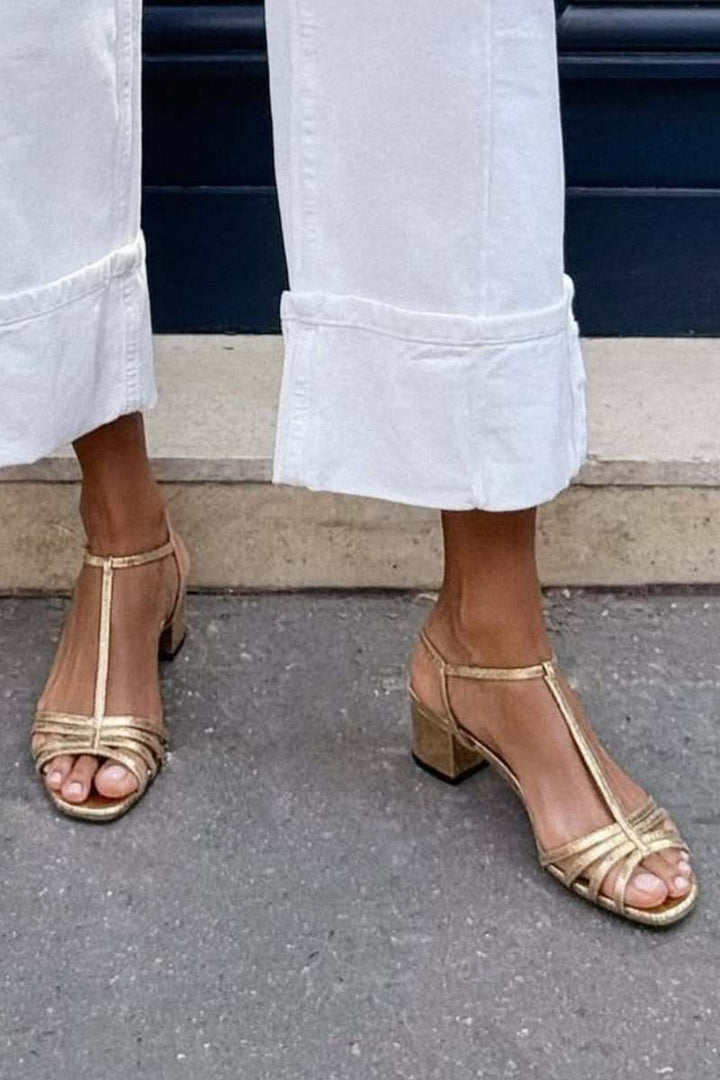 Paloma | Golden Sandals Everyday Elegance
