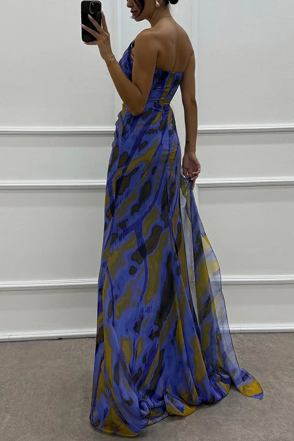Ivy | Vibrant Draped Dress