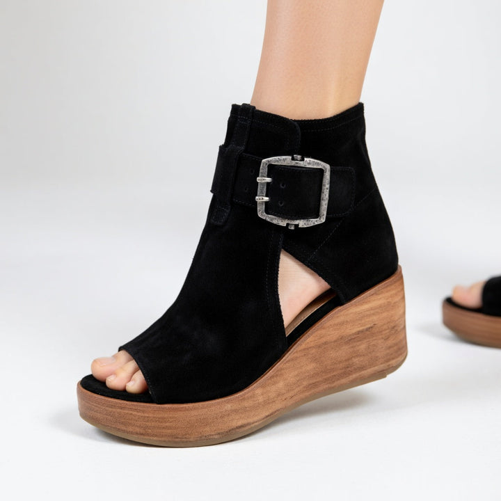Imogen | Open Wedge Ankle Boots
