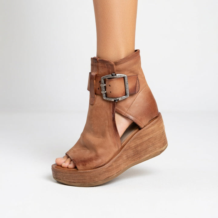 Imogen | Open Wedge Ankle Boots