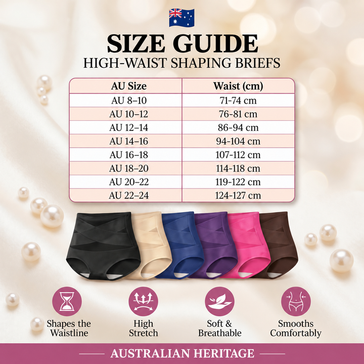 Cinchet™ – High-Waisted Cross Tummy Control Shaping Briefs