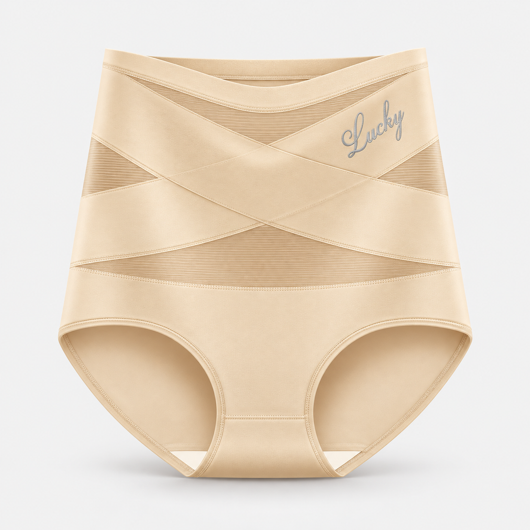 Cinchet™ – High-Waisted Cross Tummy Control Shaping Briefs