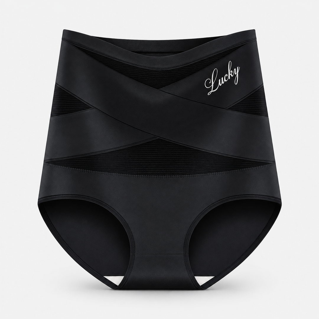 Cinchet™ – High-Waisted Cross Tummy Control Shaping Briefs