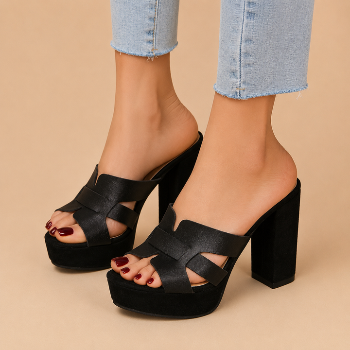 Alana | Effortless Platform Elegance Heels