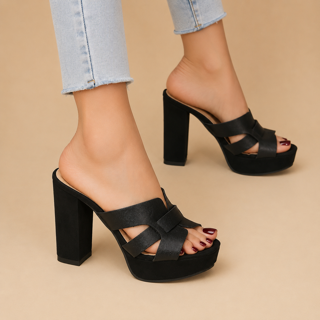 Alana | Effortless Platform Elegance Heels