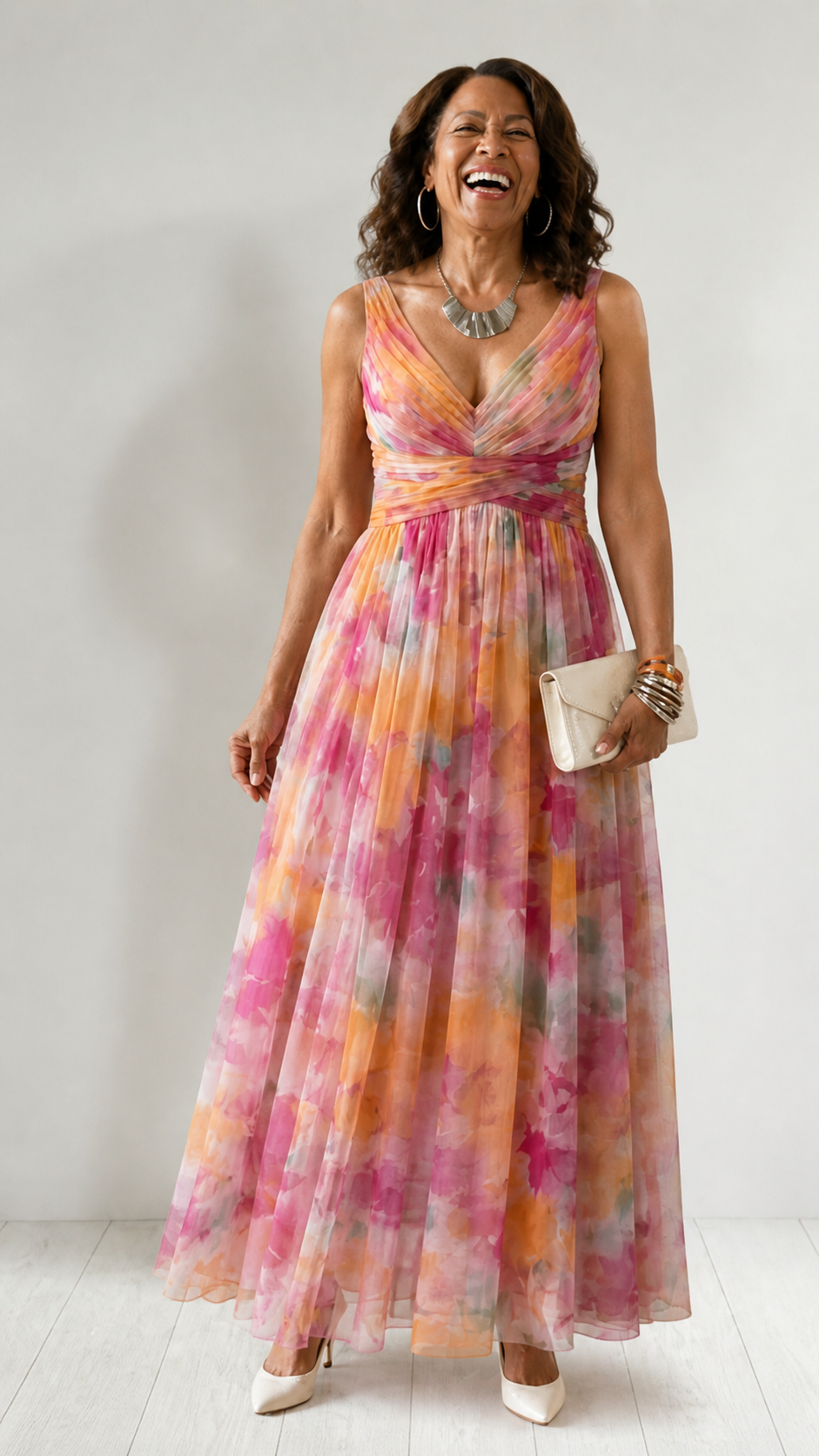 Annette | Soft Wrap Maxi Dress