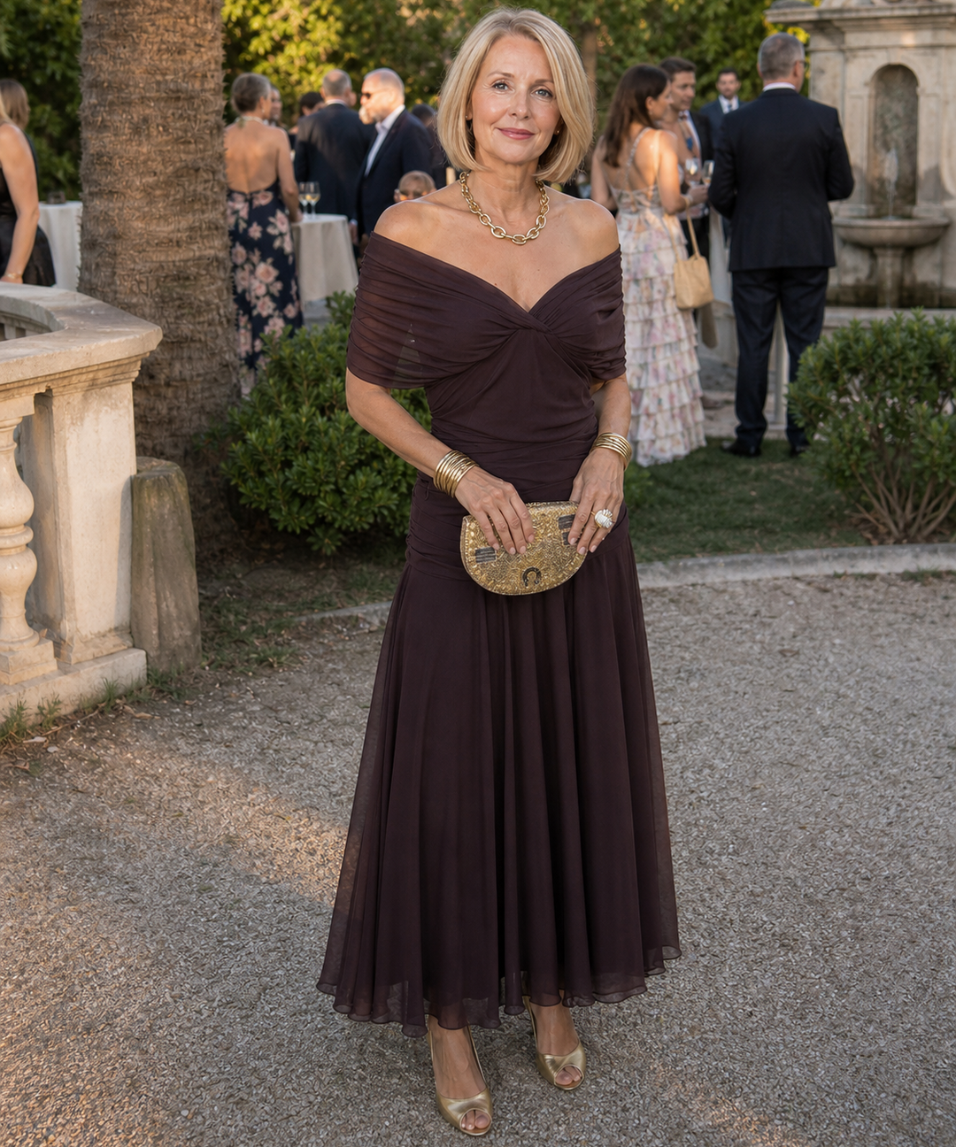 Jillian | Flow Midi Dress