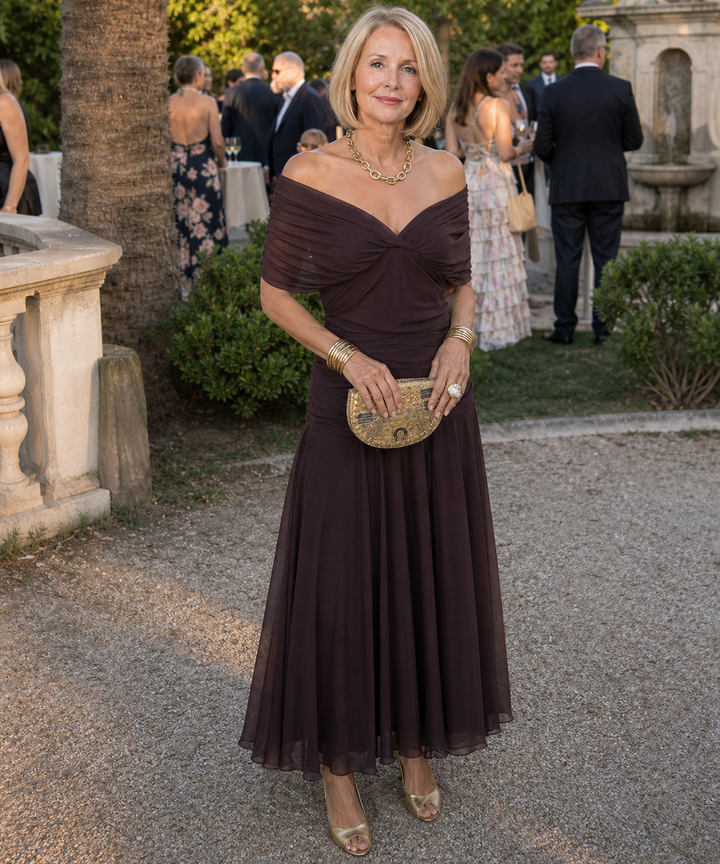 Jillian | Flow Midi Dress