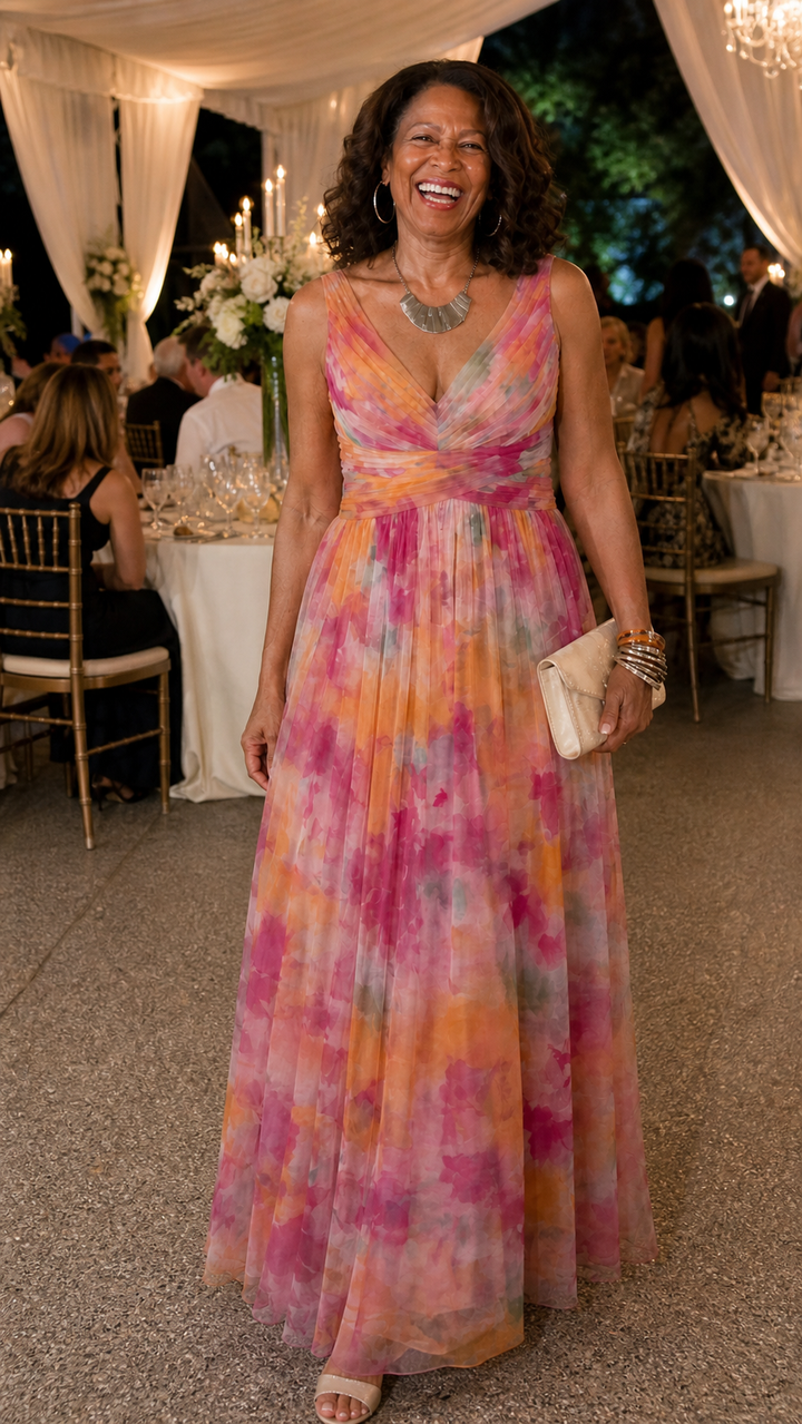 Annette | Soft Wrap Maxi Dress