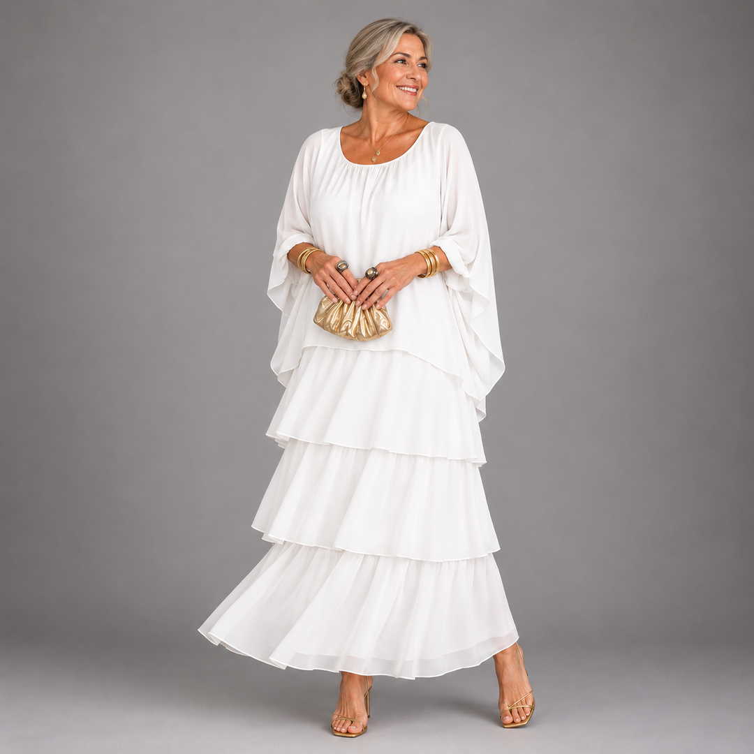 Lara Elegant Flowing Maxi Dress