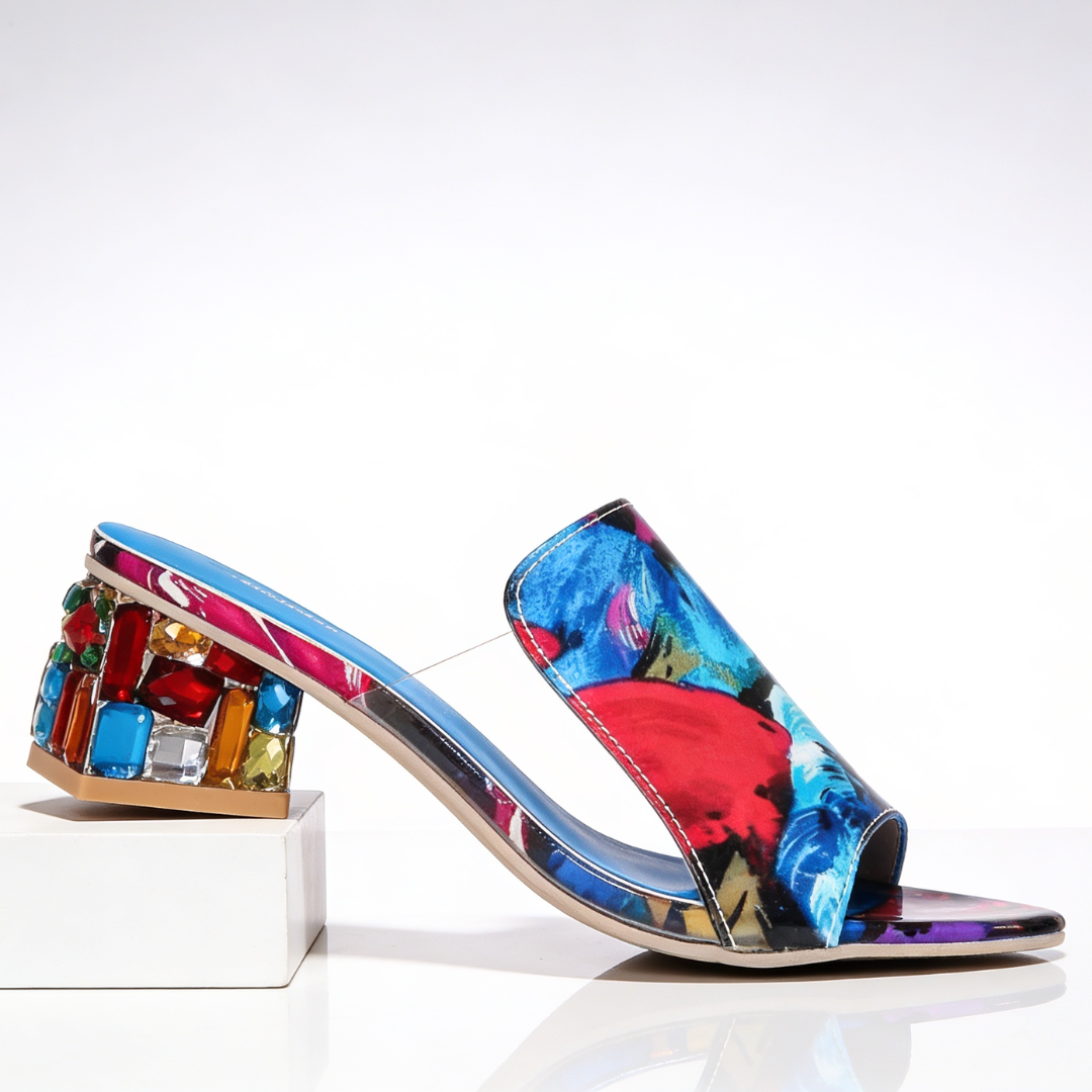 Willa | Jewel Heel Slides
