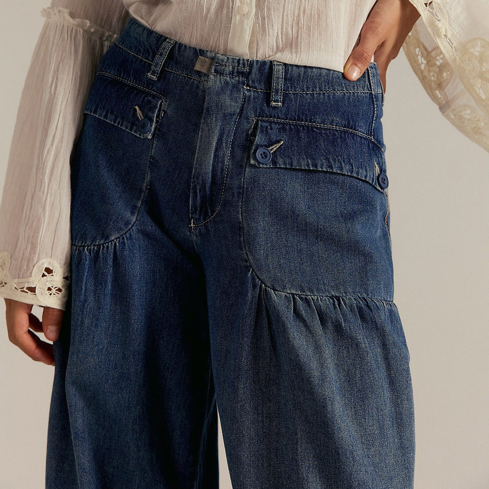 Glenys | Elegant Flowy-Fit Jeans
