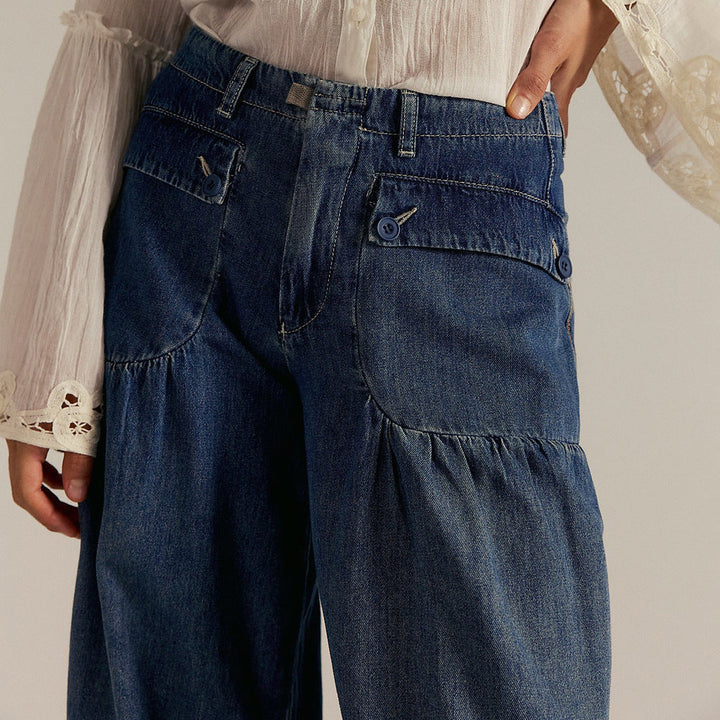 Glenys | Elegant Flowy-Fit Jeans