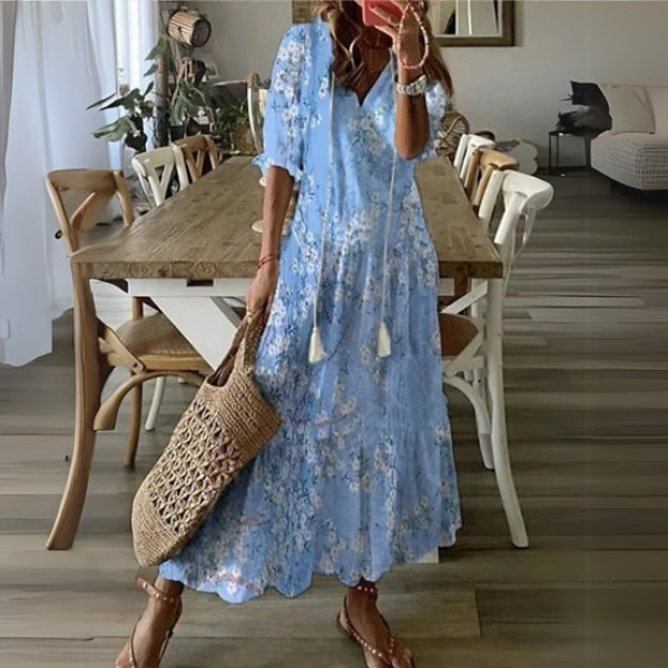 Paisley | Chic Boho Midi Dress