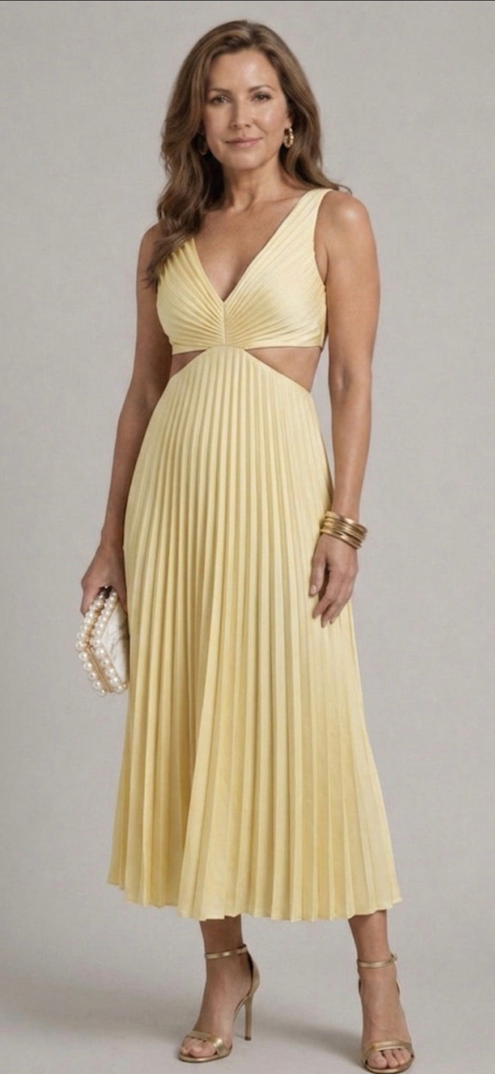 Carmel | Radiant Twist Dress
