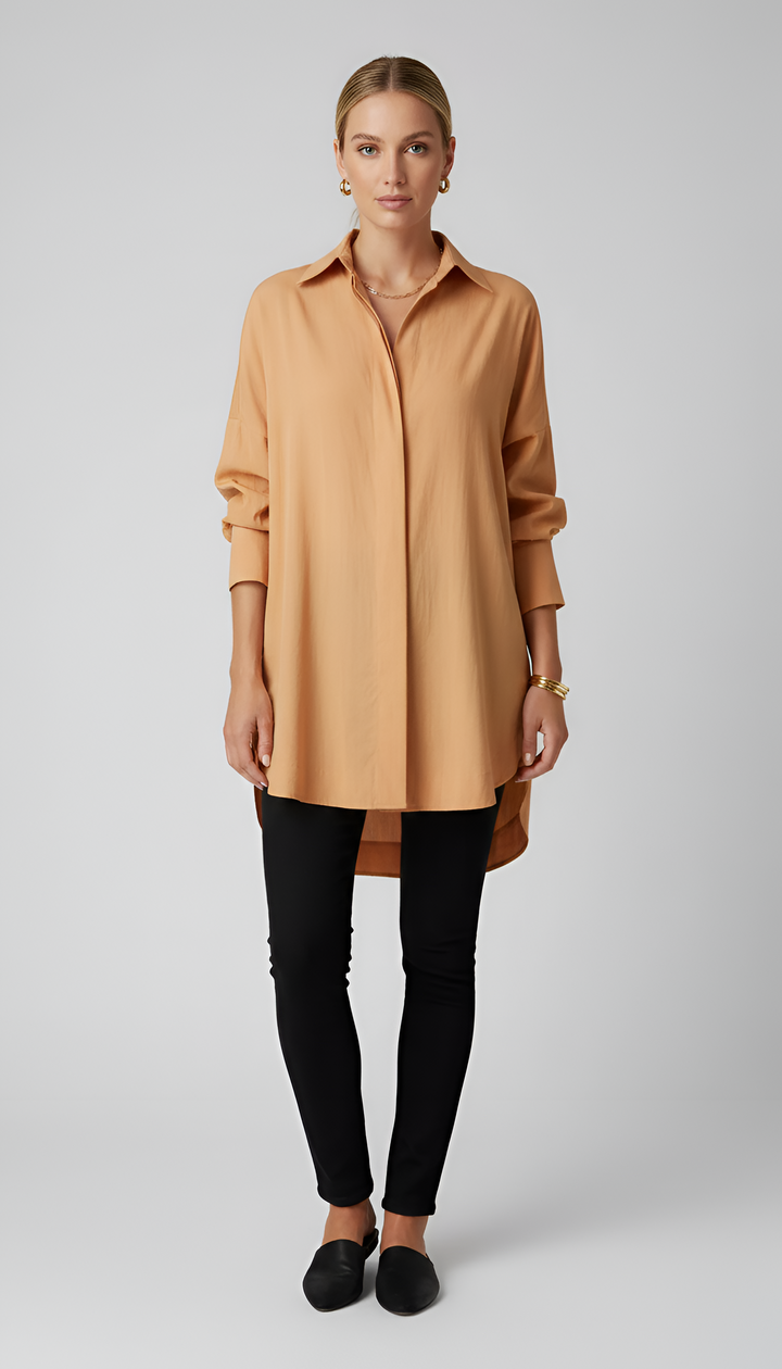 Annalise | Oversized Cotton Shirt