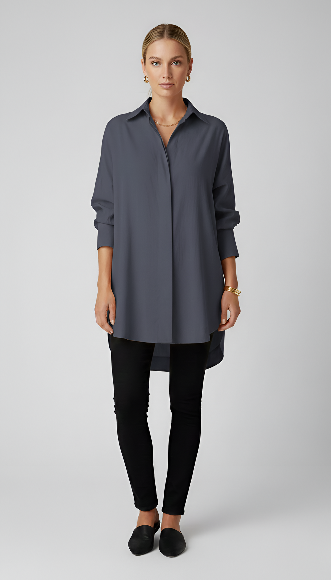 Annalise | Oversized Cotton Shirt