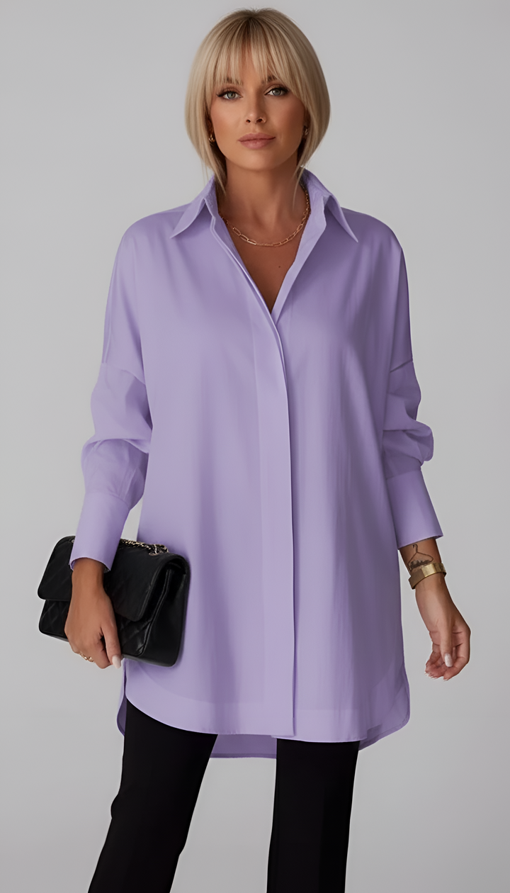 Annalise | Oversized Cotton Shirt
