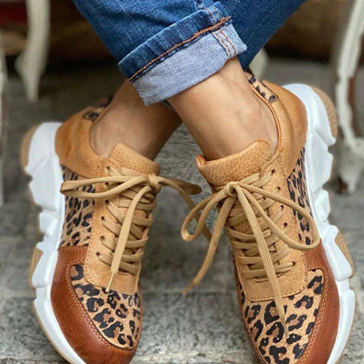 Mathilde | Comfortable Leopard Sneakers