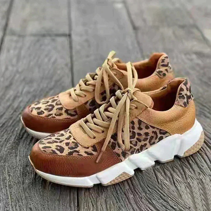 Mathilde | Comfortable Leopard Sneakers