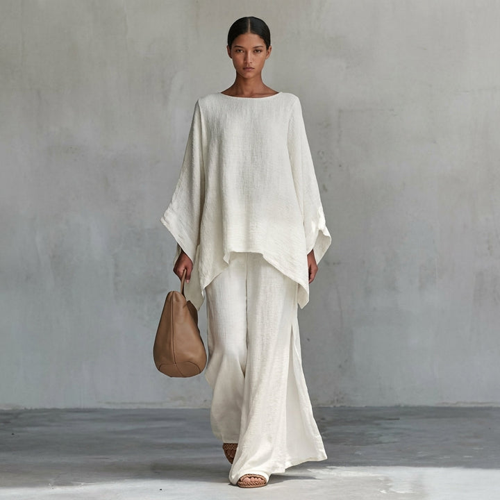 Mirabel | Two-Piece Set with Long Sleeves and Loose Pants