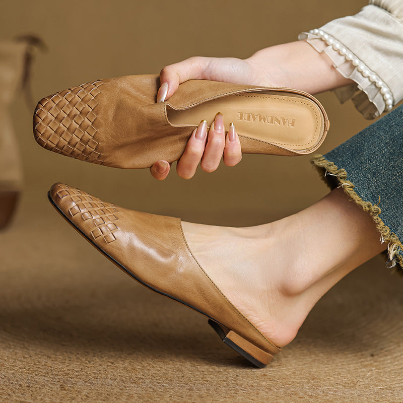 Candice | Genuine Leather Mules