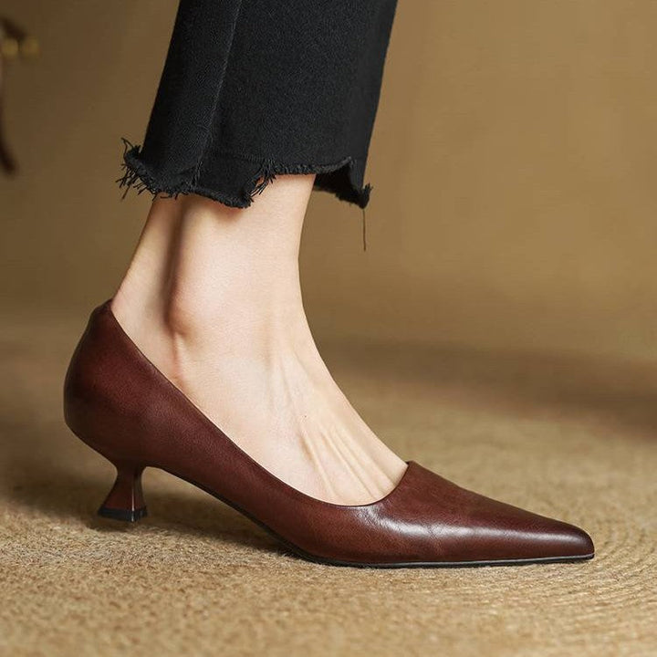 Berenice | Leather Heels