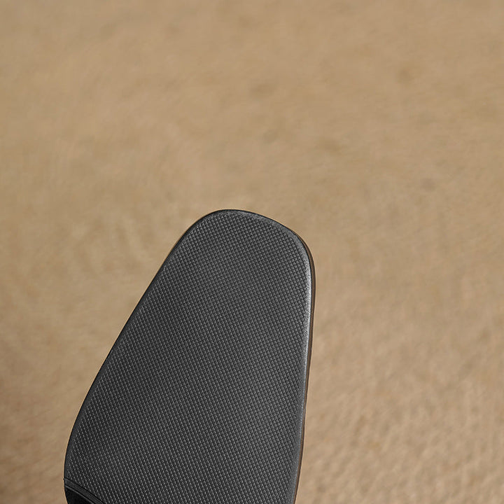 Joelle | Square Leather Pumps