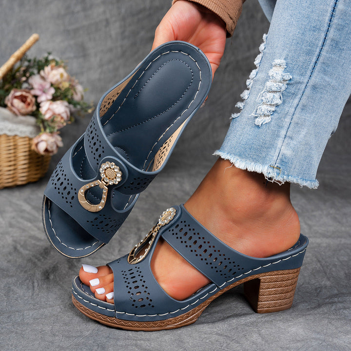 Darlene | High Heel Orthopaedic Comfort Sandals
