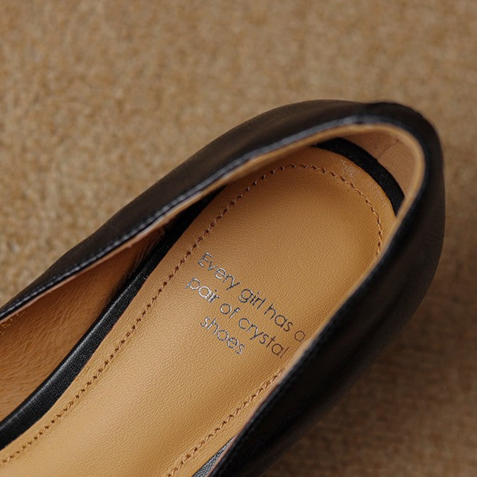 Heidi | Leather Pumps