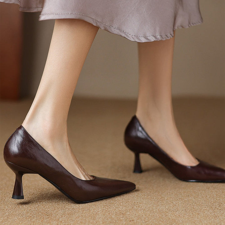 Heidi | Leather Pumps