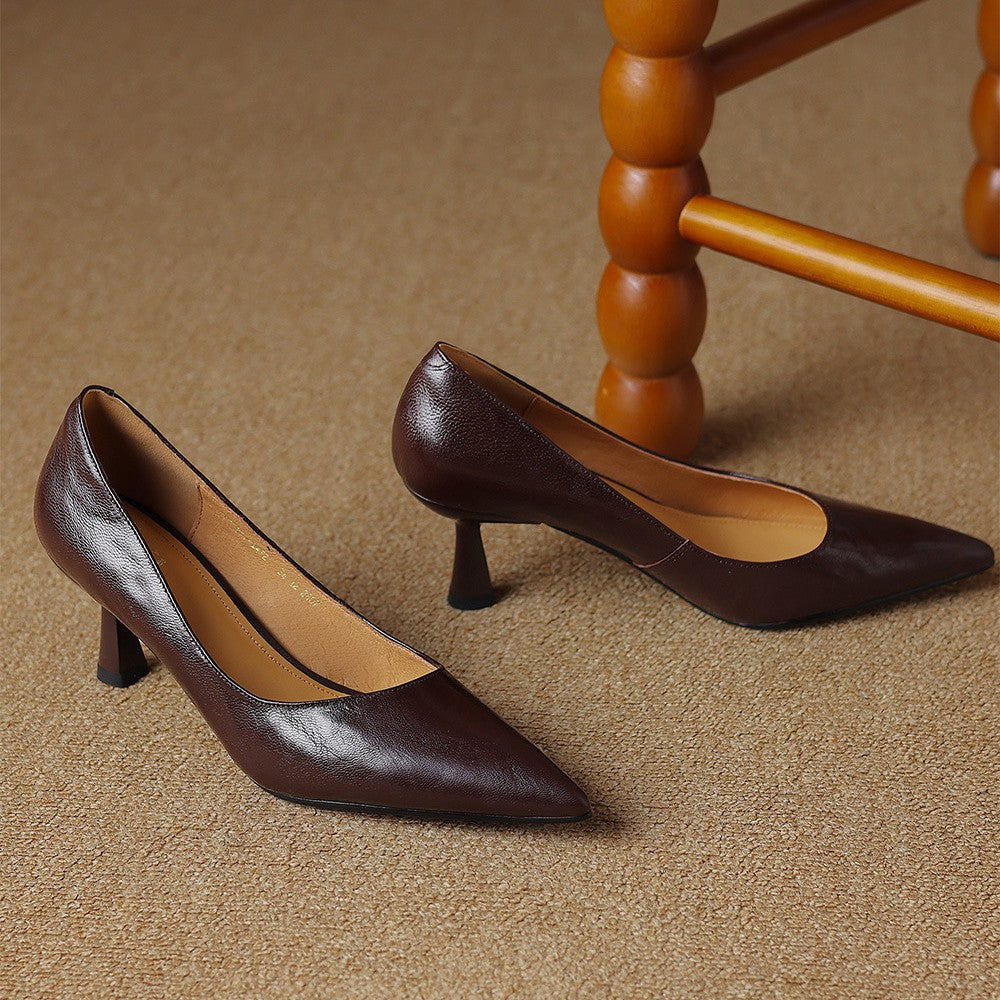 Heidi | Leather Pumps