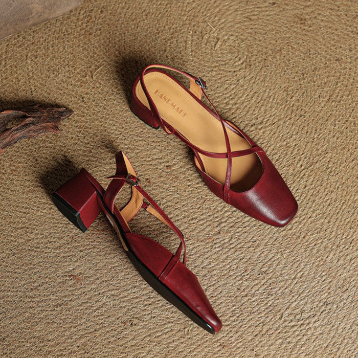 Ottoline | Leather Heels