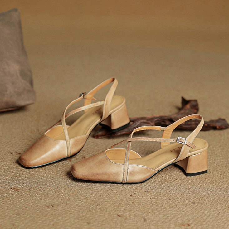 Ottoline | Leather Heels