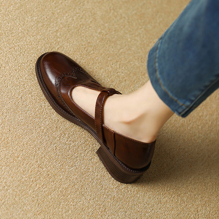 Rowan | Vintage T-Bar Comfort Mary Jane Shoes