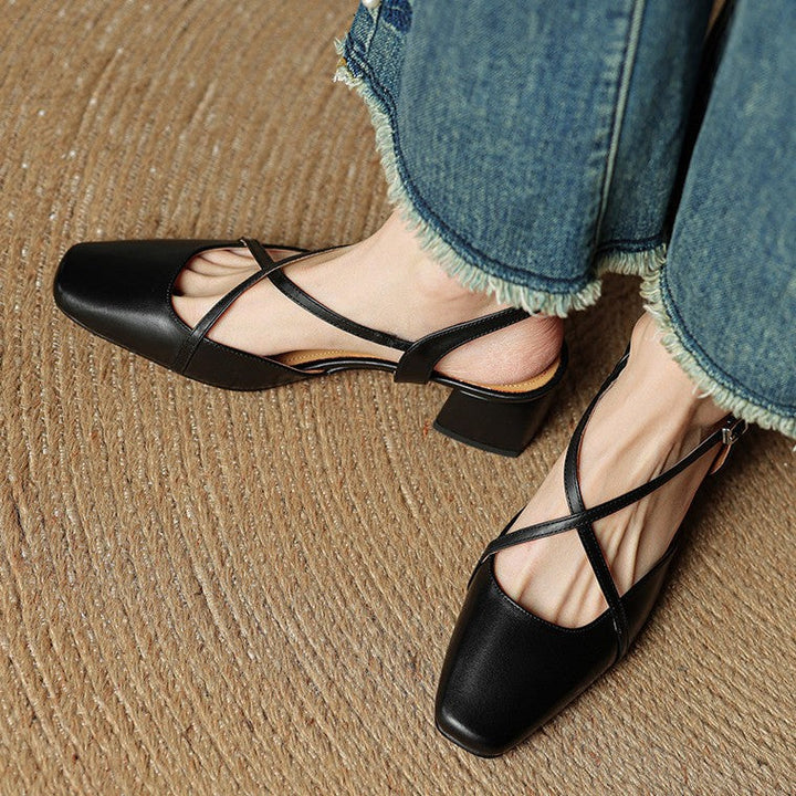 Ottoline | Leather Heels