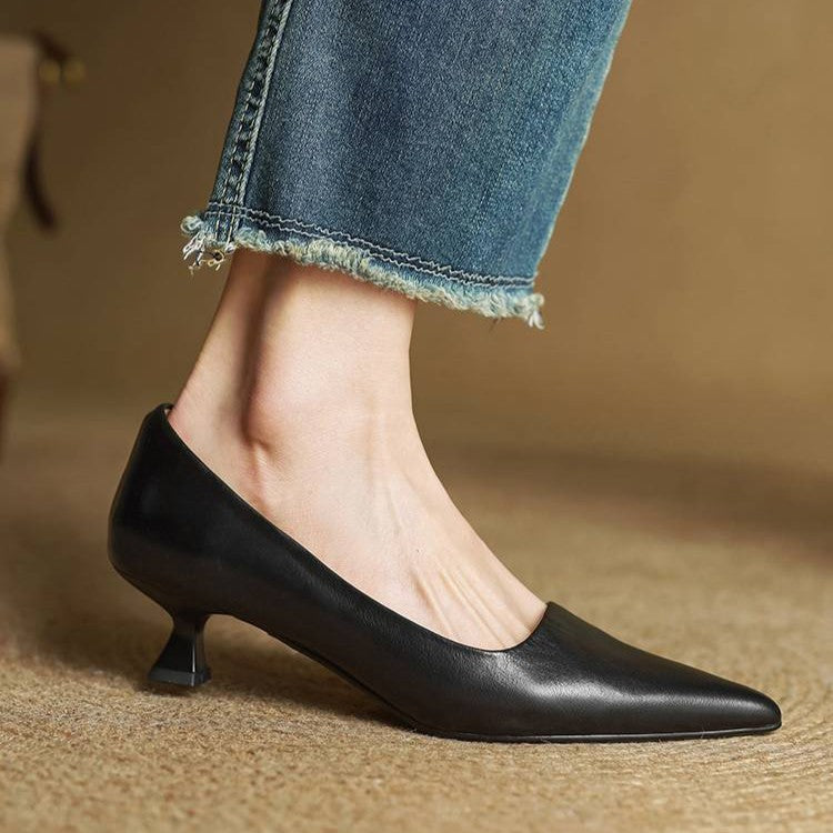 Berenice | Leather Heels