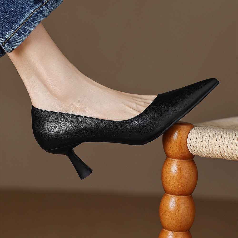 Heidi | Leather Pumps