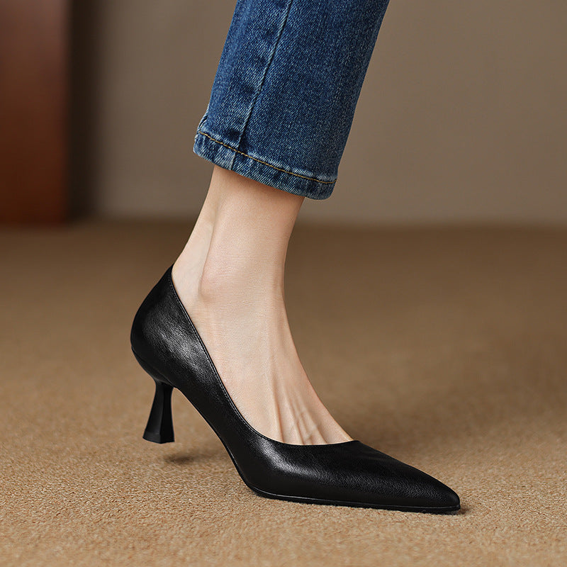 Heidi | Leather Pumps