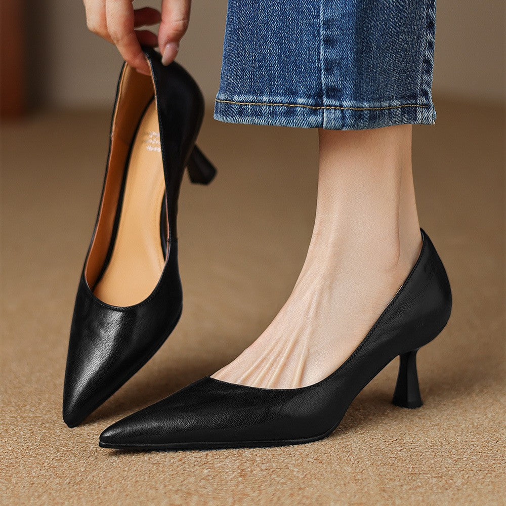 Heidi | Leather Pumps