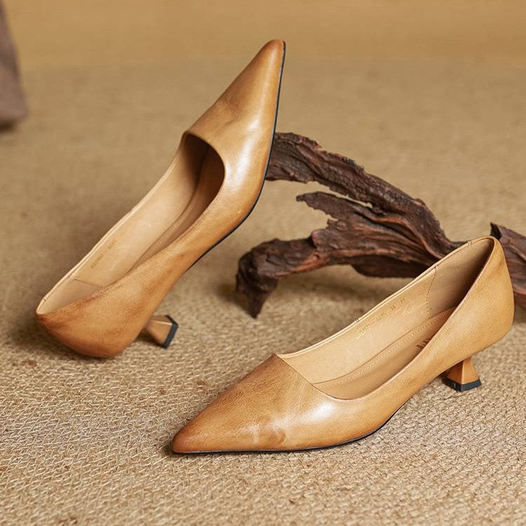 Berenice | Leather Heels