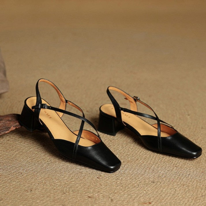 Ottoline | Leather Heels