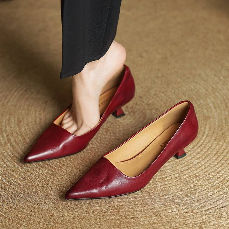 Berenice | Leather Heels