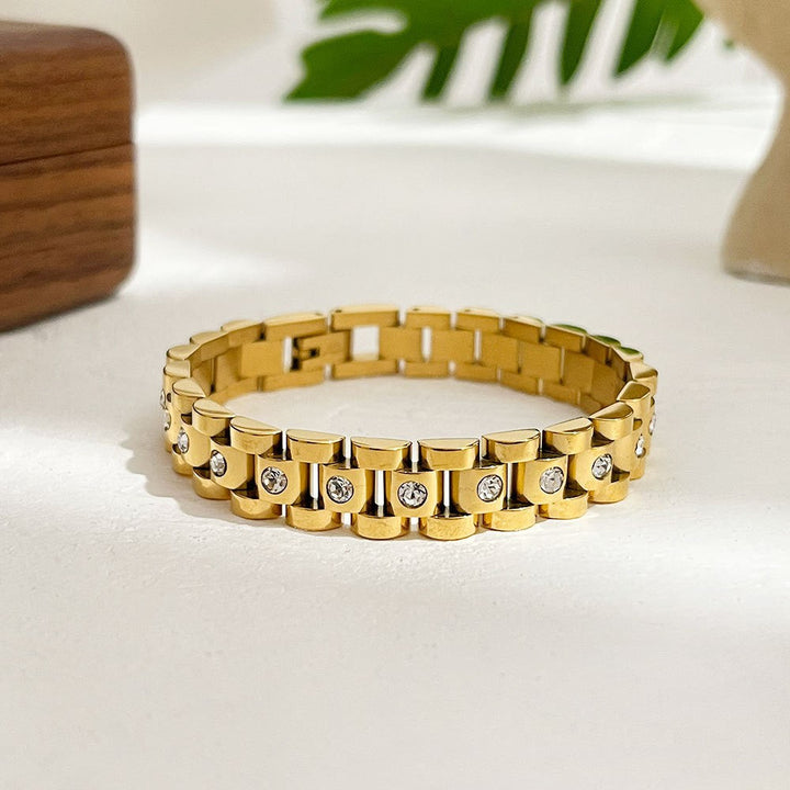 Alberta | Interlocking Link Bracelet